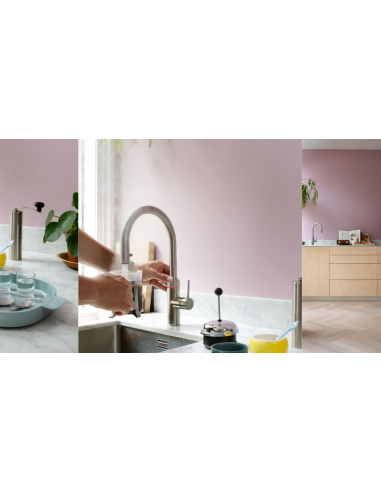 QUOOKER FLEX Round Wyciągana wylewka Combi B z CUBE