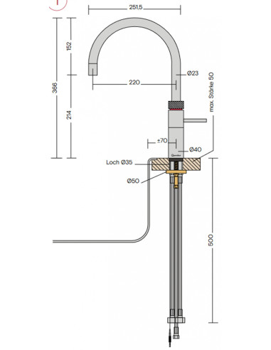 QUOOKER FUSION Round COMBI (+) B z CUBE