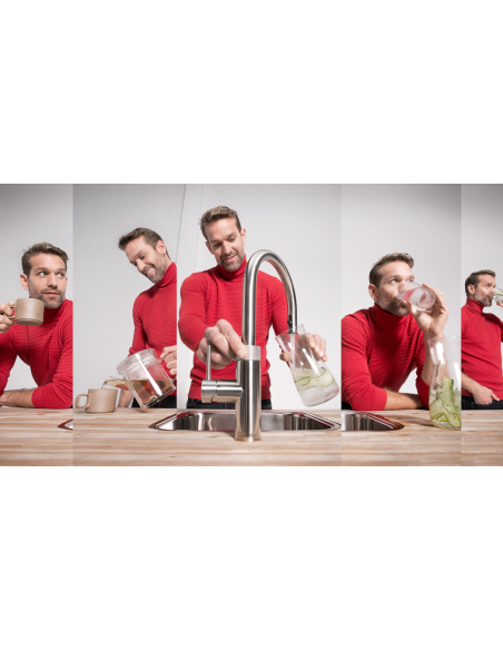 QUOOKER FUSION Square COMBI (+) B z CUBE