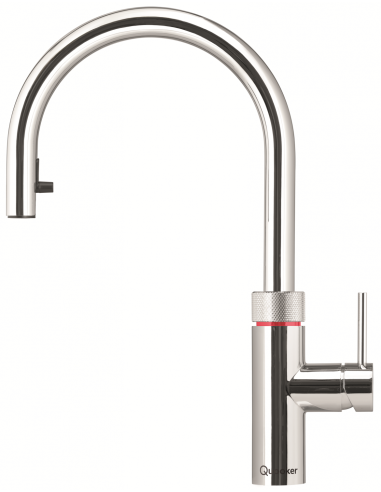 QUOOKER FLEX Round Wyciągana wylewka Combi (+) B z CUBE