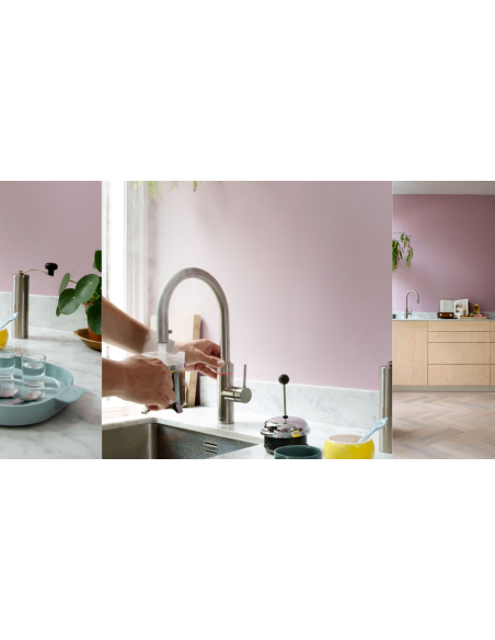 QUOOKER FLEX Round Wyciągana wylewka Combi (+) B z CUBE