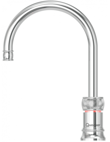 QUOOKER Classic Nordic Round Chrome VAQ PRO3 & CUBE  100°C + system wody pitnej Solo-Tap