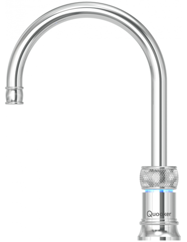 QUOOKER Classic Nordic Round Chrome VAQ PRO3 & CUBE  100°C + system wody pitnej Solo-Tap