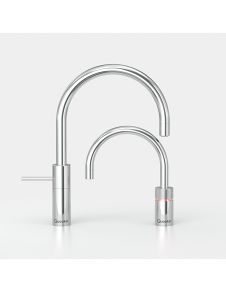QUOOKER Nordic Round Twintaps VAQ PRO3 z CUBE  jako zestawie