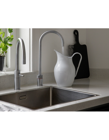 QUOOKER Nordic Round Twintaps VAQ PRO3 z CUBE  jako zestawie