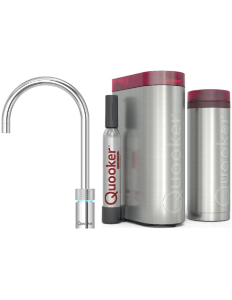 QUOOKER Nordic Round Single-Tap COMBI (+) B z CUBE
