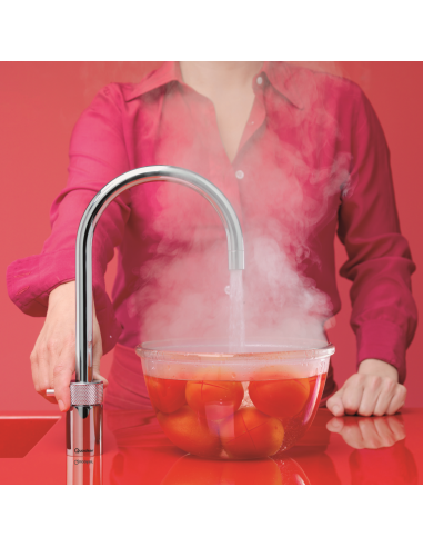 QUOOKER Nordic Round Single-Tap COMBI (+) B z CUBE