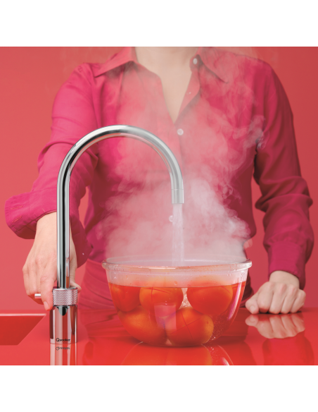 QUOOKER Nordic Round Single-Tap COMBI (+) B z CUBE
