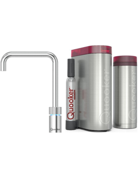 QUOOKER Nordic Square Single-Tap COMBI (+) B z CUBE