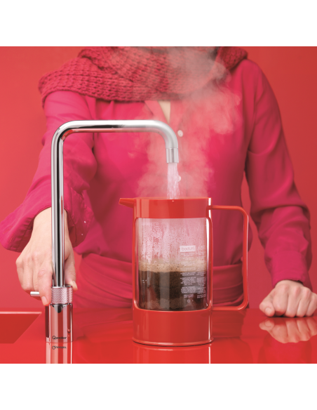 QUOOKER Nordic Square Single-Tap COMBI (+) B z CUBE
