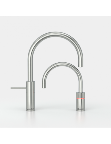 QUOOKER Nordic Round Twintaps COMBI B & CUBE  jako zestaw