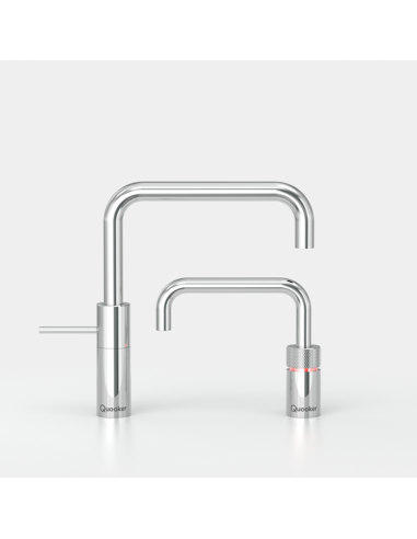 QUOOKER Nordic Square Twintaps COMBI B & CUBE  jako zestaw