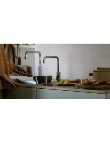 QUOOKER Nordic Square Twintaps COMBI B & CUBE  jako zestaw