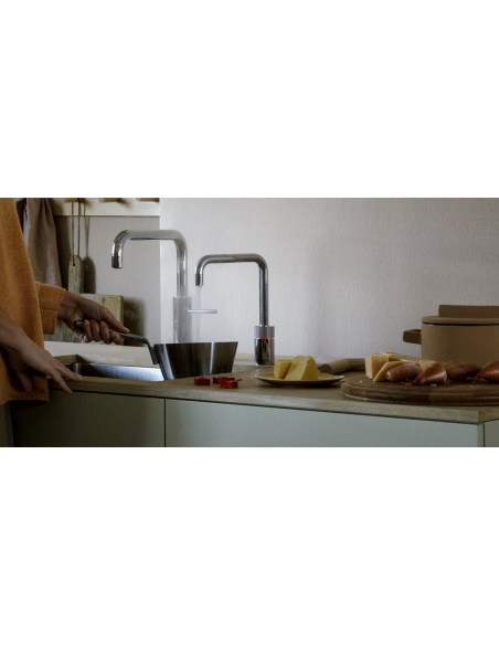 QUOOKER Nordic Square Twintaps COMBI B & CUBE  jako zestaw