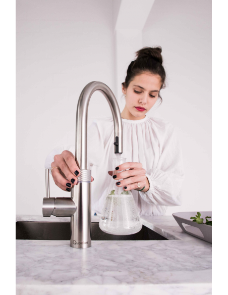 QUOOKER Nordic Square Twintaps COMBI (+) B & CUBE  jako zestaw