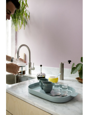 QUOOKER FLEX Round Combi B – bateria jednouchwytowa z wyciąganą wylewką i funkcją wrzątku 100°C