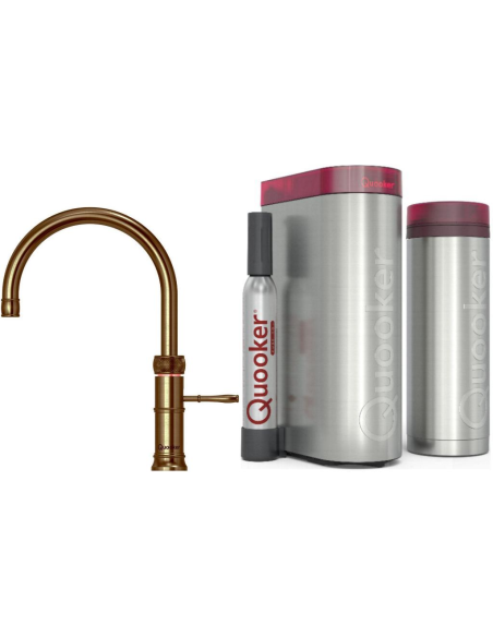 QUOOKER CLASSIC FUSION Round VAQ PRO3 CUBE