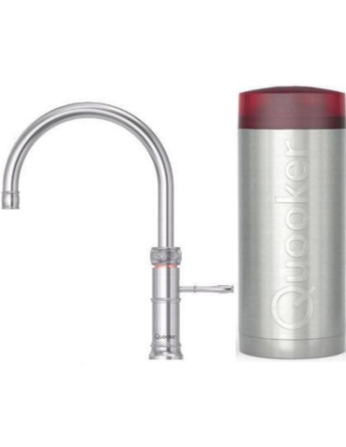QUOOKER CLASSIC FUSION Round COMBI (+) – jednouchwytowa bateria z funkcją wrzącej wody (100°C)