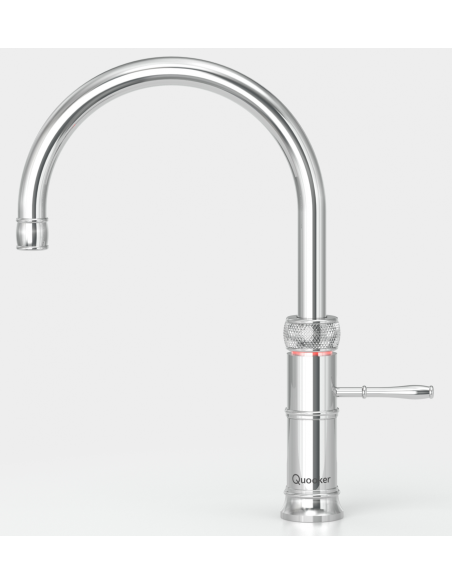 QUOOKER CLASSIC FUSION Round COMBI (+) – jednouchwytowa bateria z funkcją wrzącej wody (100°C)