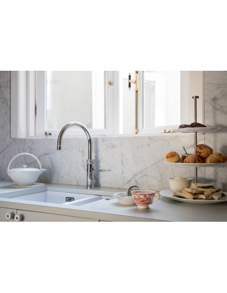 QUOOKER CLASSIC FUSION Round COMBI (+) – jednouchwytowa bateria z funkcją wrzącej wody (100°C)