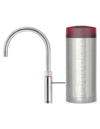 QUOOKER FUSION Round Combi (+) B – jednouchwytowa bateria kuchenna z funkcją wrzątku 100°C