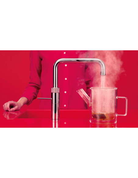 QUOOKER FUSION Square Combi B (+) – jednouchwytowa bateria kuchenna z funkcją wrzątku 100°C