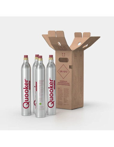 Zestaw 4 butli CO₂
