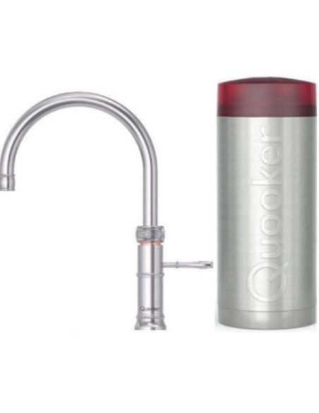 QUOOKER CLASSIC FUSION Round VAQ PRO3 – jednouchwytowa bateria z funkcją wrzącej wody (100°C)