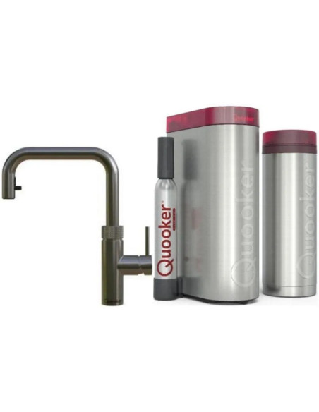 QUOOKER FLEX SQUARE Wyciągana wylewka Combi (+) B z CUBE
