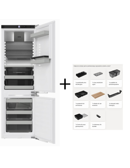 BORA Cool Combi z funkcją Ice Maker Best