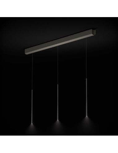 BORA Stars Lampa wisząca w potrójnym układzie lioniowym