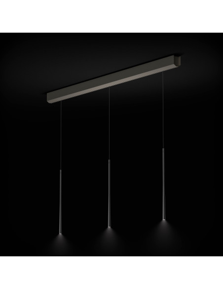 BORA Stars Lampa wisząca w potrójnym układzie lioniowym