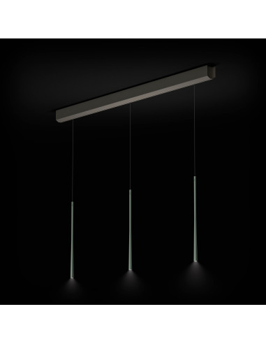 BORA Stars Lampa wisząca w potrójnym układzie lioniowym