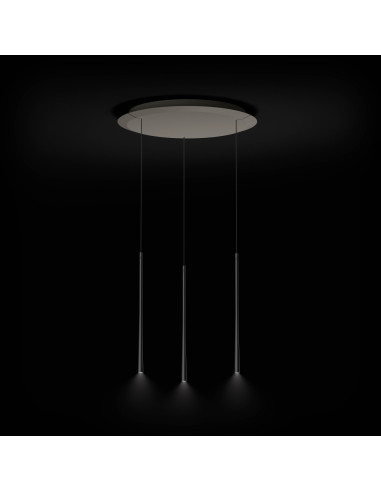 BORA Stars Lampa wisząca w potrójnym układzie okrągłym