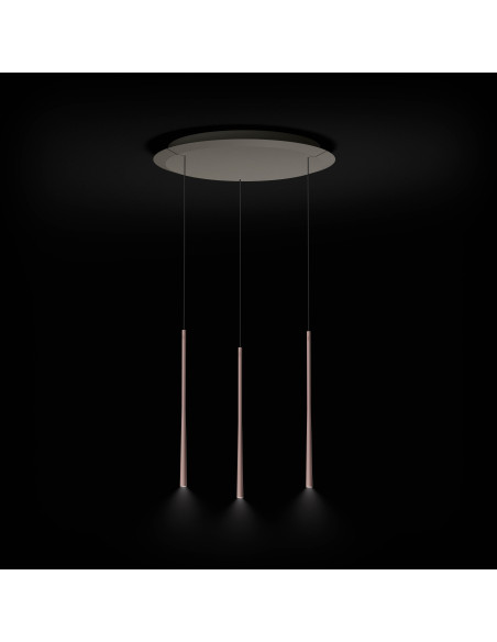 BORA Stars Lampa wisząca w potrójnym układzie okrągłym