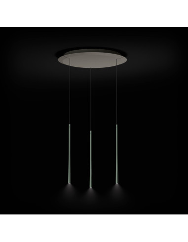 BORA Stars Lampa wisząca w potrójnym układzie okrągłym