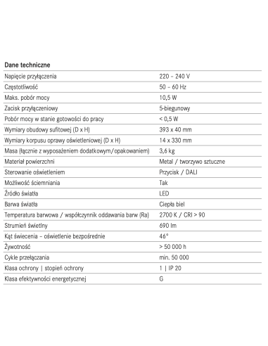 BORA Stars Lampa wisząca w potrójnym układzie okrągłym