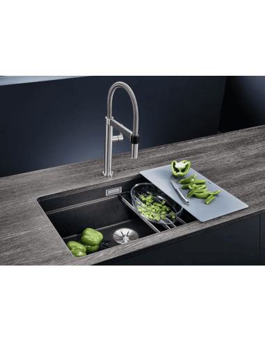 BLANCO ETAGON 700-U Silgranit czarny