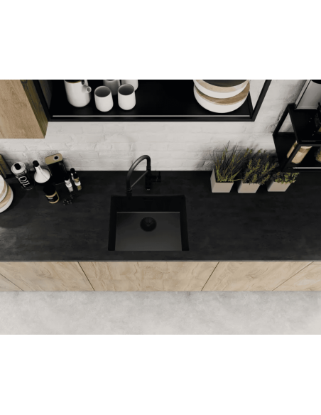 BLANCO CATRIS-S Flexo czarny mat