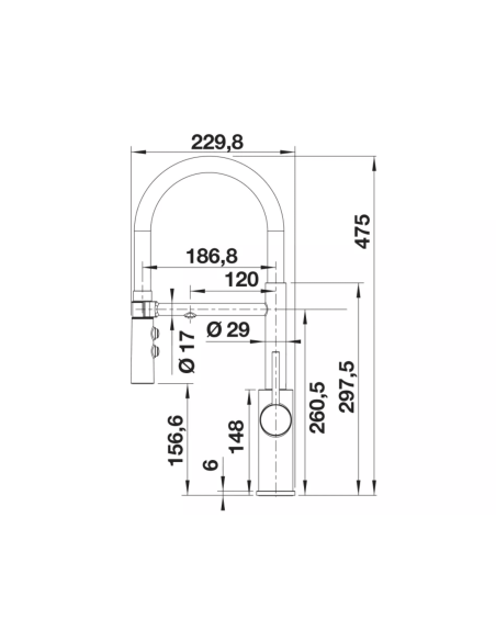 Bateria kuchenna BLANCO Catris-S Flexo FILTER