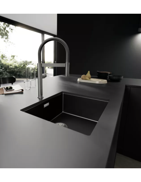 BLANCO CULINA-S II Mini Satin Dark Steel