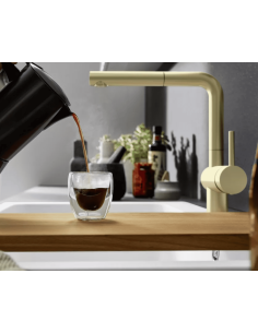 BLANCO LINUS-S Satin GOLD 2