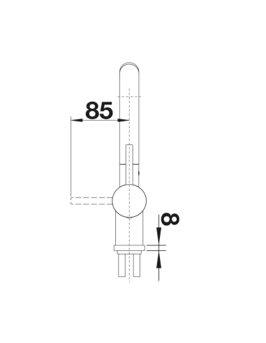 BLANCO LINUS-S Satin GOLD