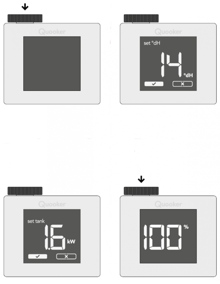 Urządzenie do odkamieniania QUOOKER Scale Control R z wkładem