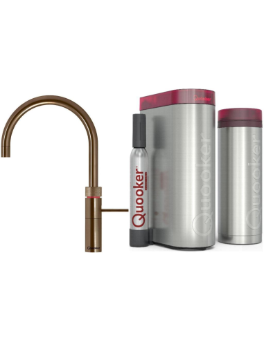 QUOOKER FUSION Round VAQ PRO3 z CUBE