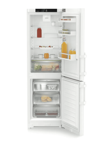 Chłodziarko-zamrażarka z systemem EasyFresh i NoFrost CNb 5213  pure