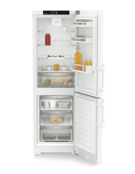 Chłodziarko-zamrażarka z systemem EasyFresh i NoFrost CNb 5213  pure