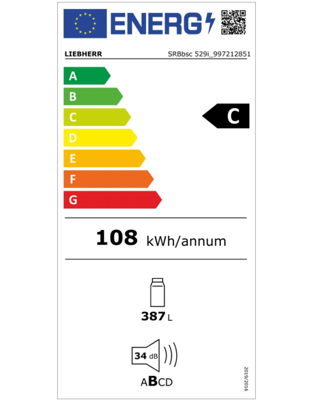 Kombinacja Side-by-Side z komorą do temperowania wina XRCbs 5295 peak BioFresh NoFrost