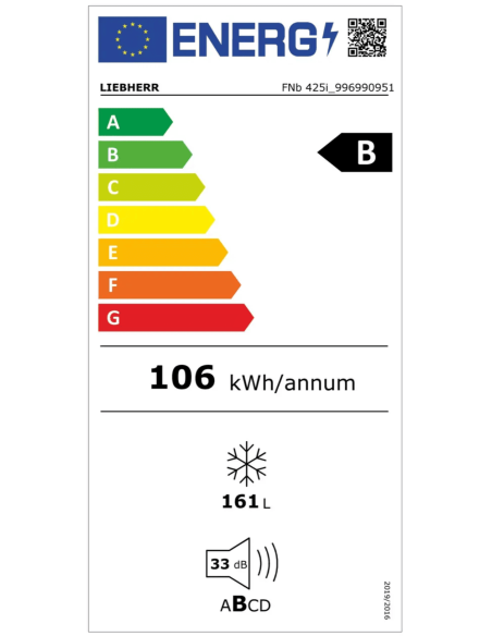 Zamrażarka wolnostojąca z NoFrost i EasyTwist-IceFNb 425i prime NoFrost
