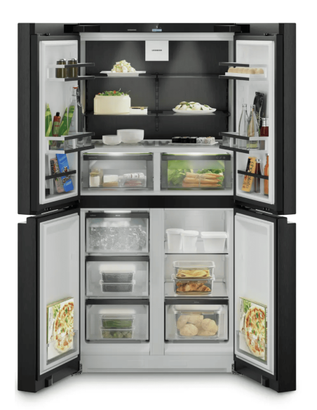 4-drzwiowa chłodziarko-zamrażarka French Door z kostkarką IceMaker MBbsdi 9024 plus BioFresh NoFrost